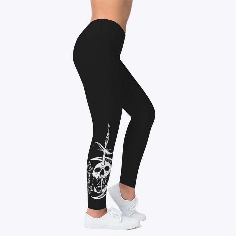 Legging White Logo